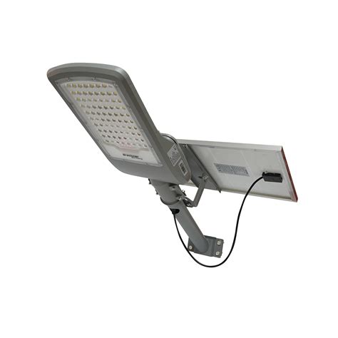 Lampa LED Iluminat Stradal 1800LM IP65 6500K Cu Panou Solar Si