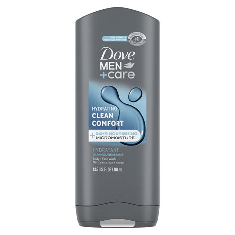 Clean Comfort Body Face Wash Dove Mencare Dove