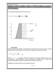 Ejercicios Muros Suelos Ii Docx Mecanica De Suelos Ii