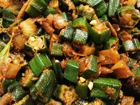 Bhindi Ki Sabzi Okra Sabzi Bhindi Sabzi Recipe Lady Finger Sabzi