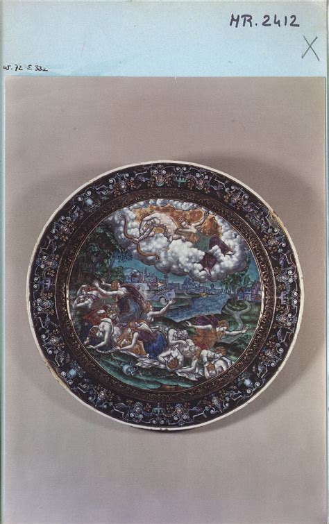 Plat Rond Le Massacre Des Niobides Louvre Collections