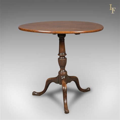 Antique Tilt Top Table English Georgian Mahogany Side Circa 1800