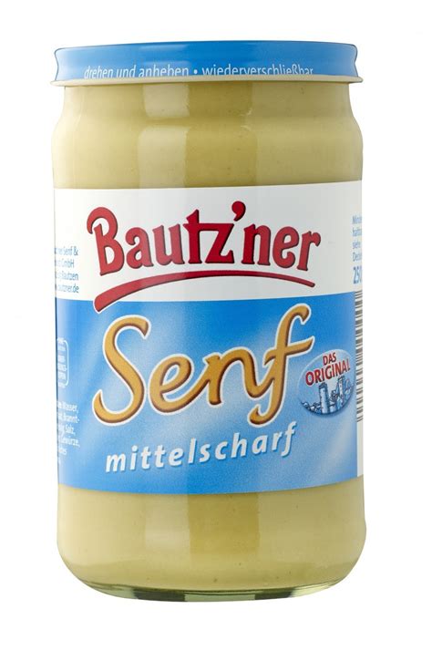 Bautzner Senf Mittelscharf Im Sammelglas 250 Ml Kinderglas