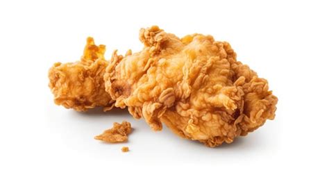 Premium AI Image | A close up of a fried chicken