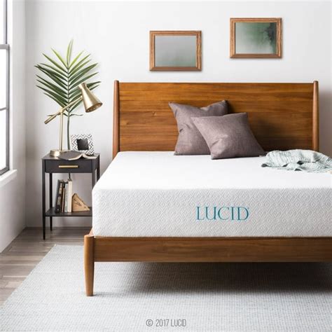 Lucid 12 Gel Memory Foam Mattress Firm Twin Xl