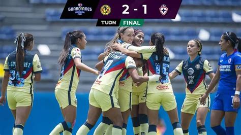 América 2 1 Cruz Azul Liga BBVA Femenil MX Video goles y resumen