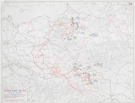 First World Battlefield Maps Eastern Front