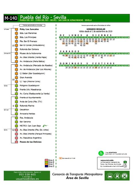 Cambio En Los Horarios De Autobuses A Partir Del 1 De Julio