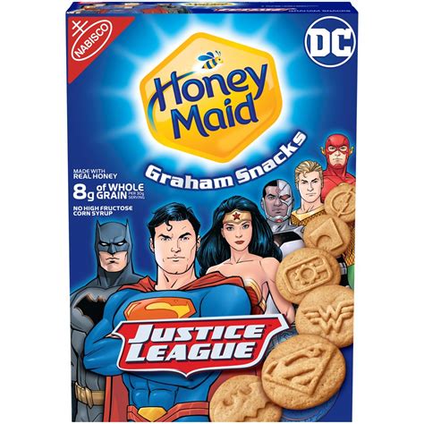 Honey Maid Justice League Graham Snacks 1 Box 13oz