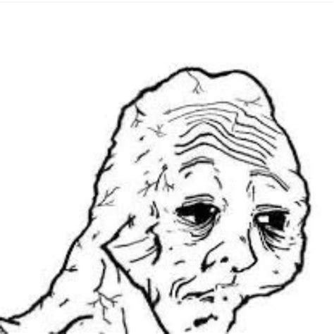 91 Tired Wojak Meme Template
