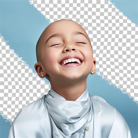 Premium Psd Bewildered Bald Toddler African American Cutie Captures