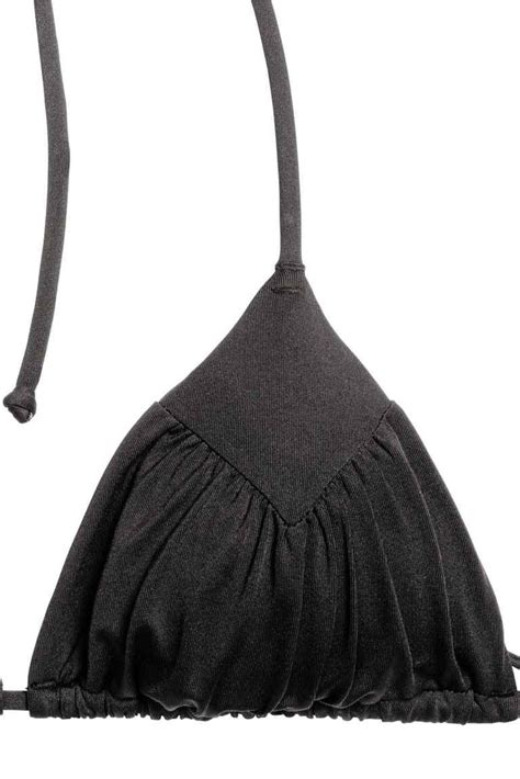 H M kostium kompielowy BIKINI góra r czarny oficjalne archiwum Allegro