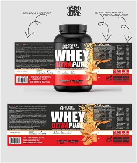 WHEY ULTRA PURE 2kg PROTEINE CONSIGLIATO PER TE Mass Gainers Ed