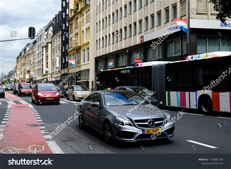 Cars Main Street Luxembourg City On Stock Photo 1125866180 | Shutterstock