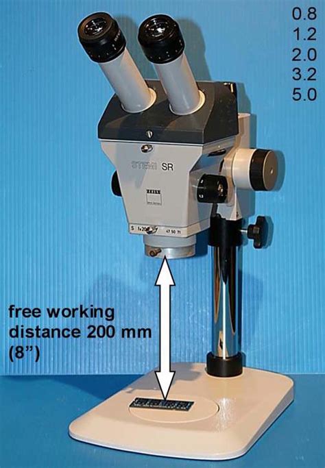 ZEISS Stemi SR Microscope Used For Sale Price 9242440 Buy From CAE