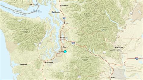 34 Magnitude Earthquake Strikes Western Washington