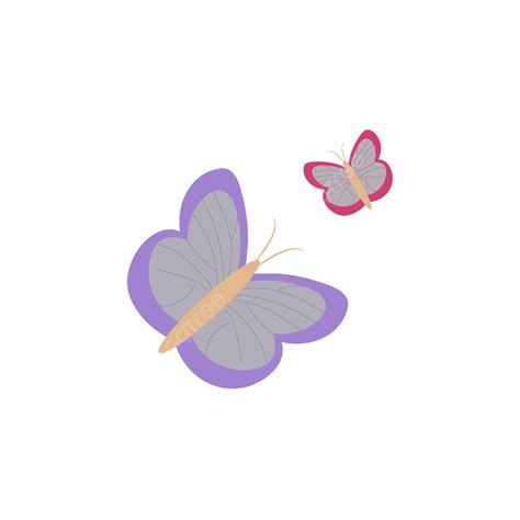 Hand Drawn Butterfly Png Transparent Cartoon Hand Drawn Butterfly