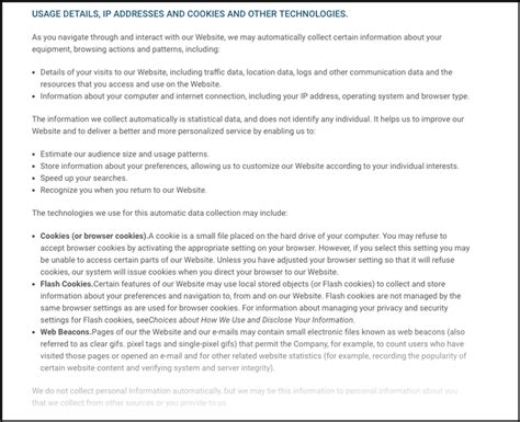 Ecommerce Privacy Policy Template Termly