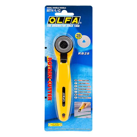 OLFA 28MM QUICK CHANGE ROTARY CUTTER RTY 1 C Birch Wholesale