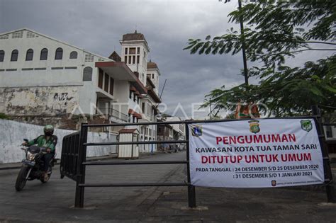 Penutupan Tempat Wisata Jakarta Saat Libur Natal Antara Foto