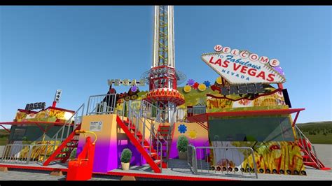 Kirmes Simulation Reko Freefall Herbstvolksfest K Ln Youtube