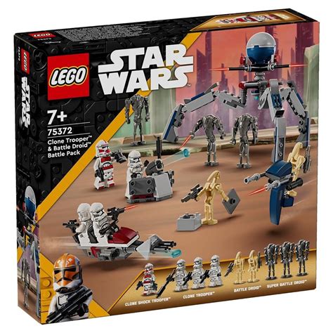 Star Wars 75372 Clone Trooper And Battle Droid Battle Pack From