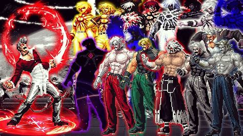 Kof Mugen Final Orochi Iori Lv Vs Ultimate Bosses Rugal Team