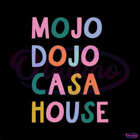 Retro Funny Mojo Jojo Casa House Svg Digital Cricut File