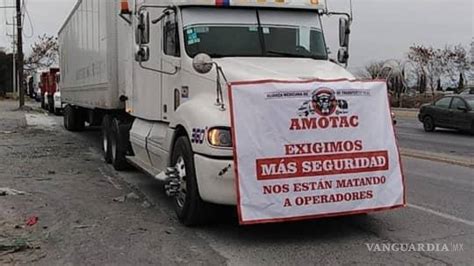 Demandan Traileros Mayor Seguridad En Carreteras