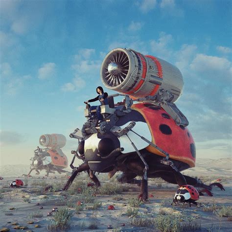 Les nouvelles créations 3D de Mike Winkelmann aka Beeple Design