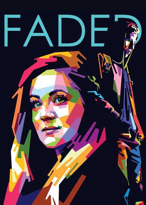 Faded Poster Poster Picture Metal Print Paint By Ef Fadli Displate