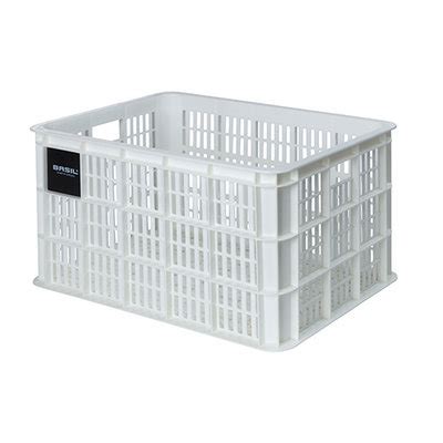 Basil Crate L Bicycle Crate L White Basil