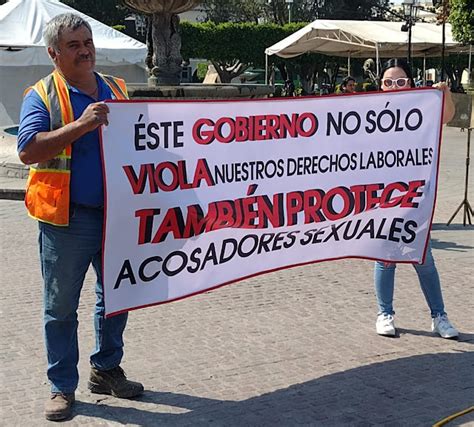 Diario El Volc N Sindicalizados Otra Vez Se Manifiestan Por Acoso Laboral