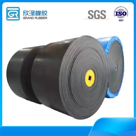 Industrial Chevron Ep Steel Cord Rubber Conveyor Belt With High Tensile