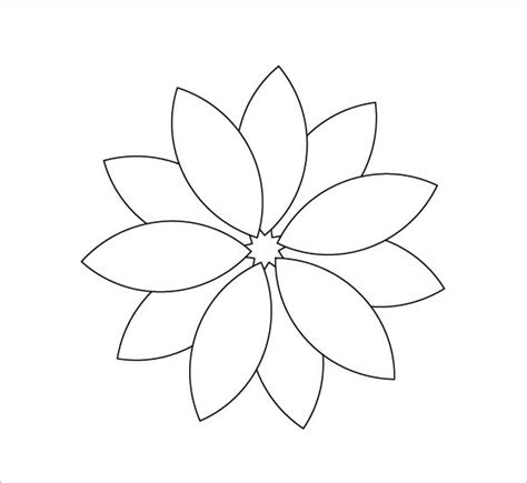 Flower Petals Drawing At Explore Collection Of