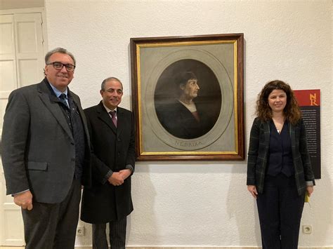 La exposición Nebrija retratado llega a Cádiz con un óleo de la