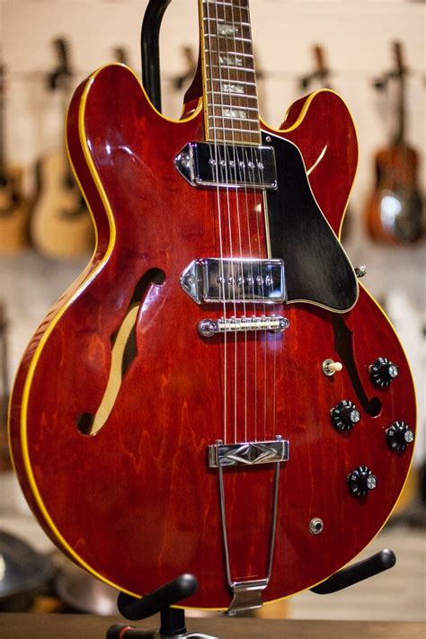 Gibson 1968 Es 330td Hollowbody Electric Guitar Vintage Cherry With Ohsc