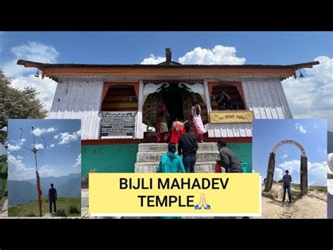 Manali Vlog Bijli Mahadev Mandir Trek Most Unexplored Temple