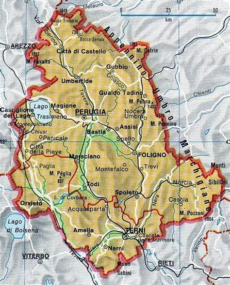 Come è fatta l Umbria lezione di geografia della Marini ilTamTam it