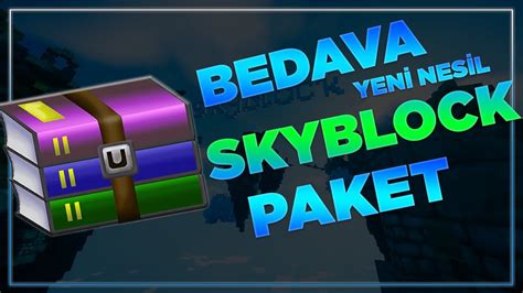 Crets Z Skyblock Plug N Paket Map Yen Nes L Paket