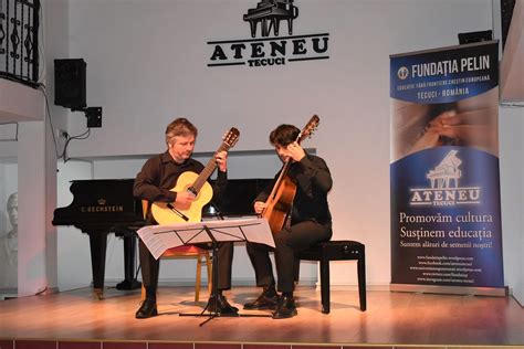 Încântător recital de chitară la Ateneul tecucean Ziarul Tecucean