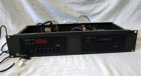 DUKANE CORPORATION Model 110-1998 AM/FM RADIO Tape PLAYER RACK MOUNTABLE | eBay