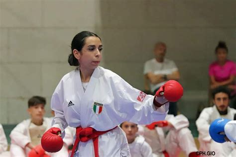 Ribera Ippon Karate Il Coach Lentini E La Campionessa Colletti Al