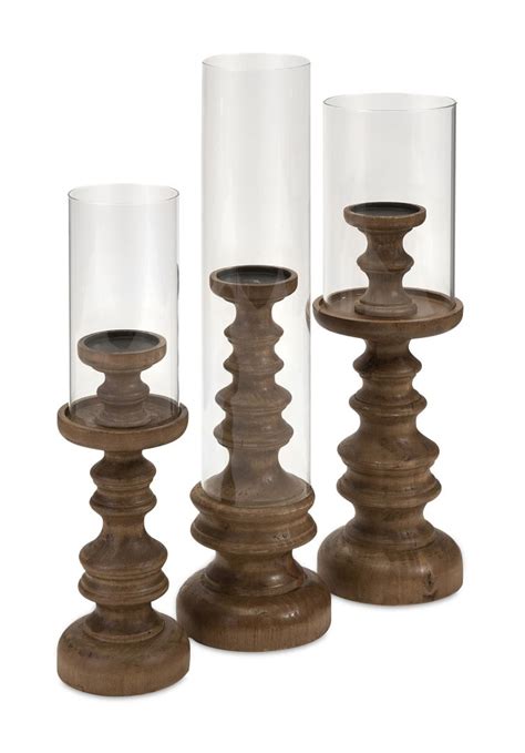 Candelabro Bailey En Madera Peq Divano Srl