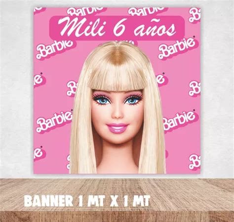 Banner Imprimible Pdf Barbie X Mt Personalizado En Venta En Santa Fe