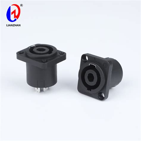 China High Quality Speakon Chassis Mount Connector Speakon