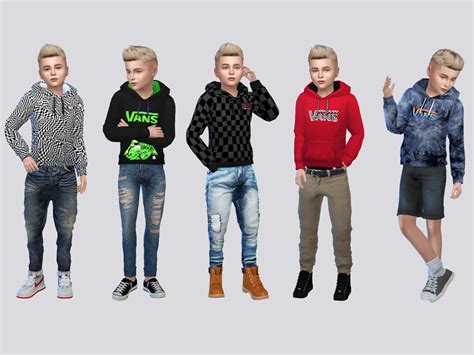 The Sims Resource Vans Board Hoodies Kids