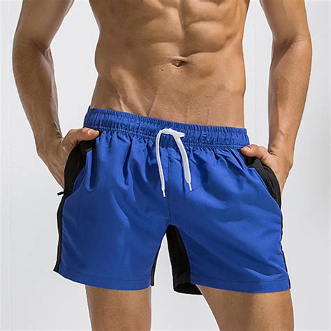 Buy Men Breathable Swim Trunks Pants Swimwear Beach Shorts Slim Wear