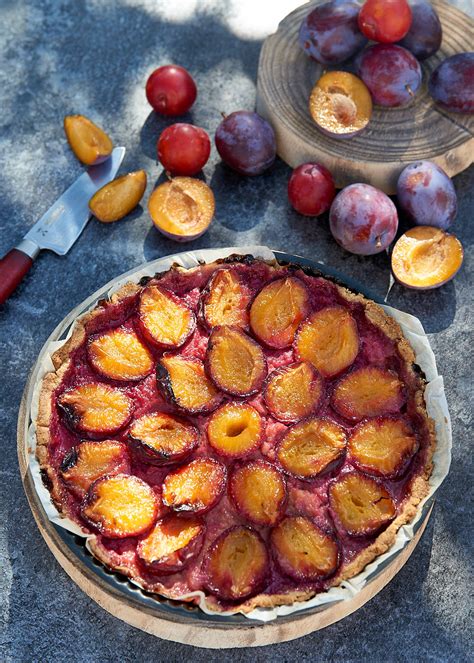 Tarte aux prunes recette provençale simple