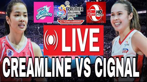 Live Creamline Vs Cignal Pvl All Filipino Conference March